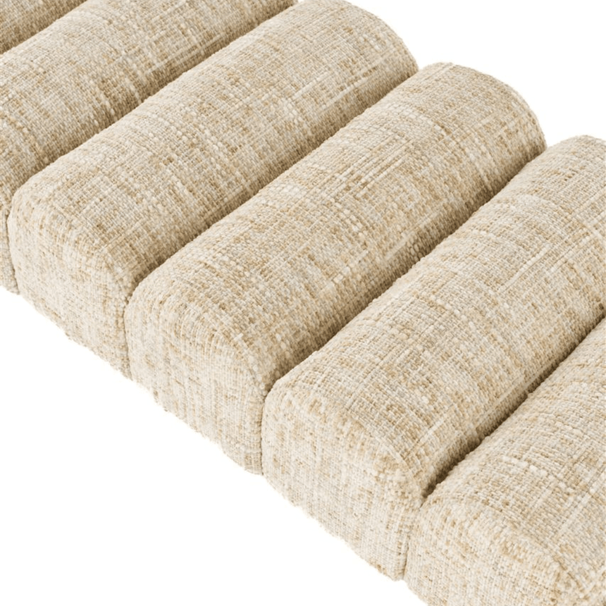 Jethro fabric bench