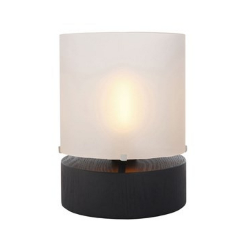 Cilinder Wood fa asztali lámpa Ø23x30