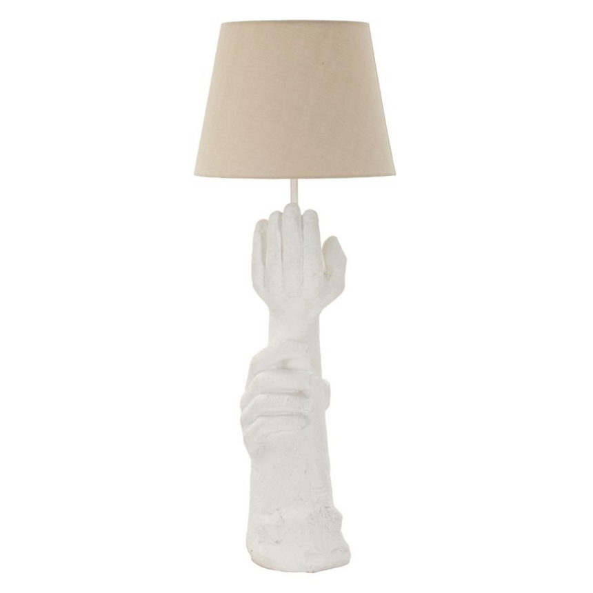 Monkey resin table lamp 34cm