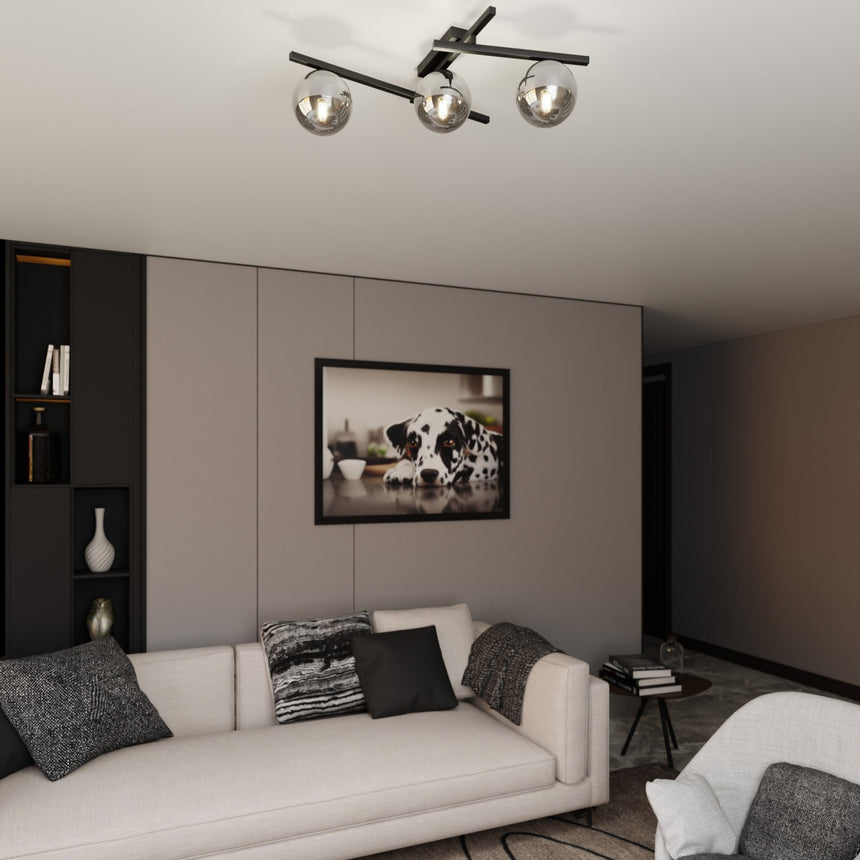 Smart 3 fém mennyezeti lámpa