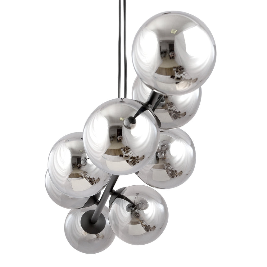 Rossi 8 BL fém függőlámpa