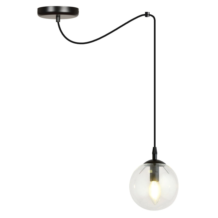 Gigi 1 BL üveg függőlámpa