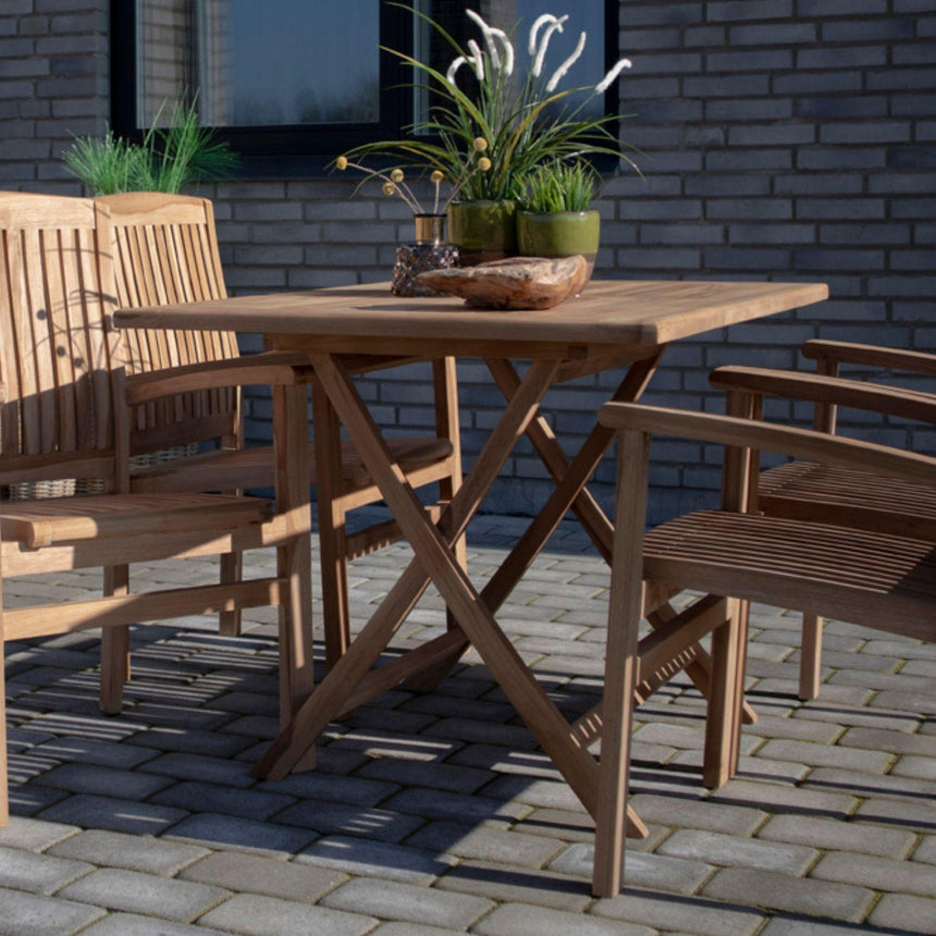 Oldebroek fa kerti asztal 120x80-1