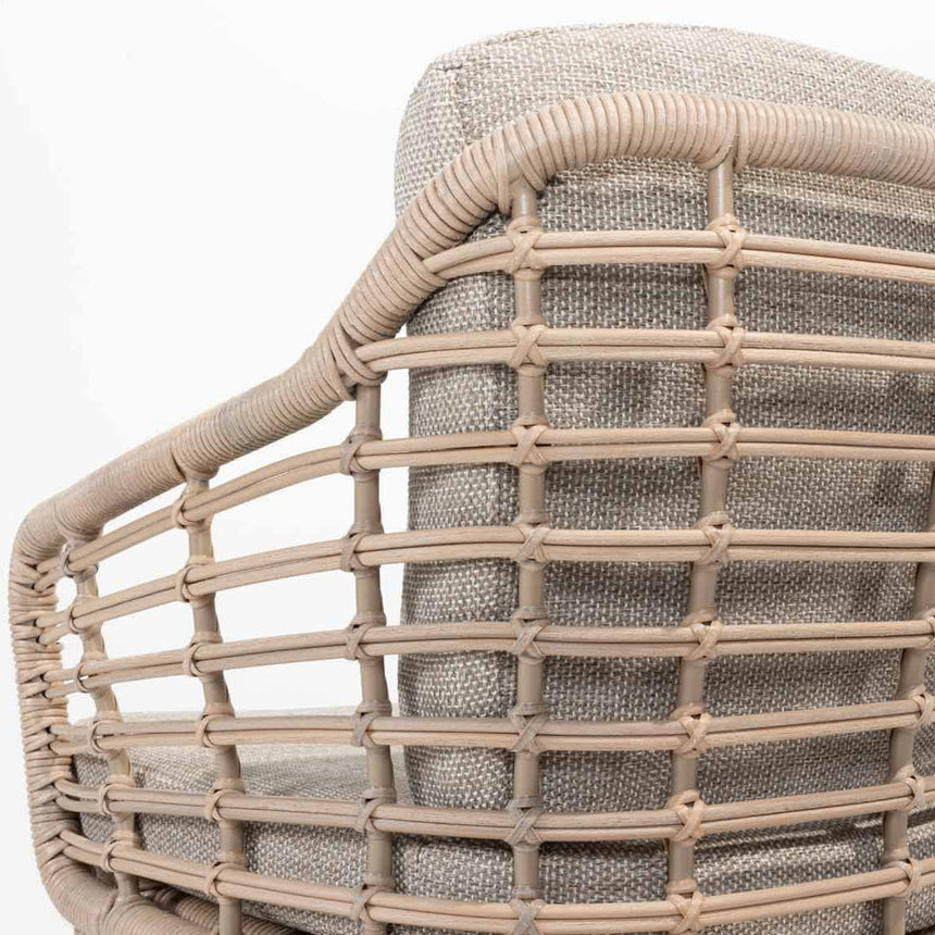 Como rattan kerti kanapé
