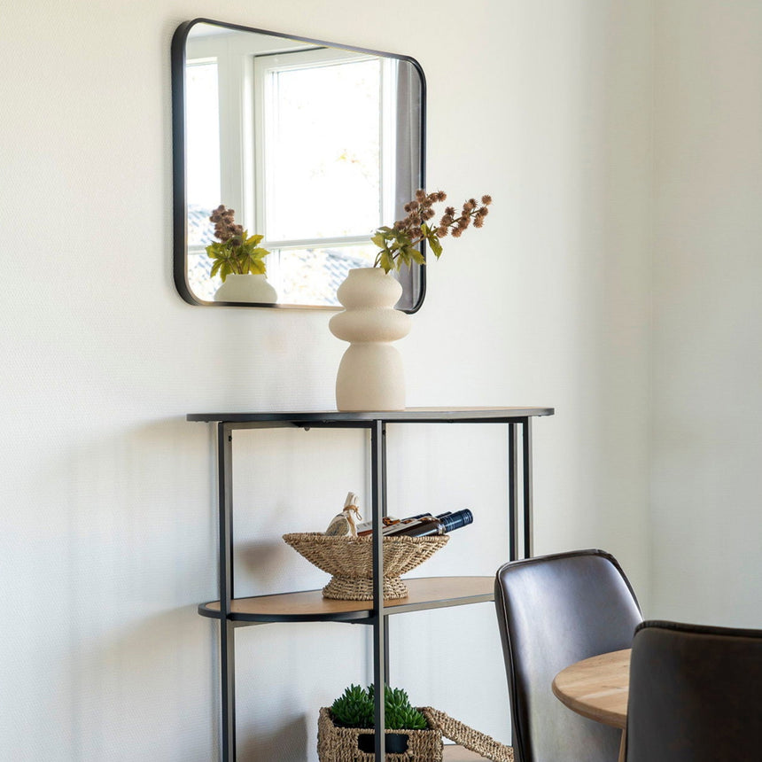 Madrid téglalap alakú fém tükör