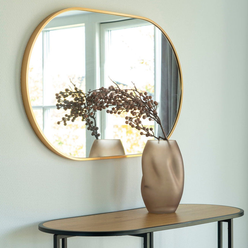 Madrid ovális fém tükör