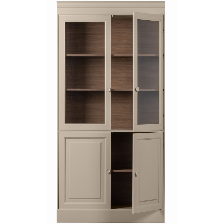 Chow 4-door wooden cabinet