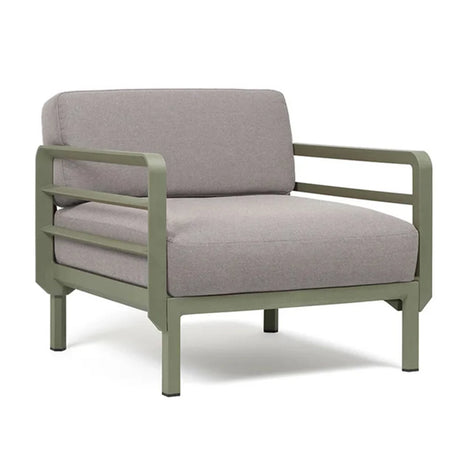 Nardi Maximo Poltrona fabric garden armchair with cactus frame