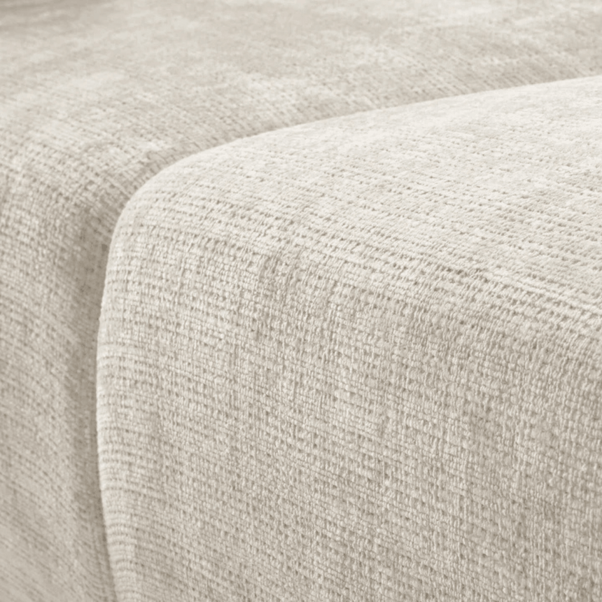 Cruz 3-seater chenille sofa