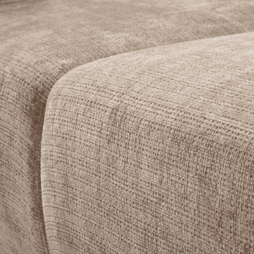 Cruz 3-seater chenille sofa