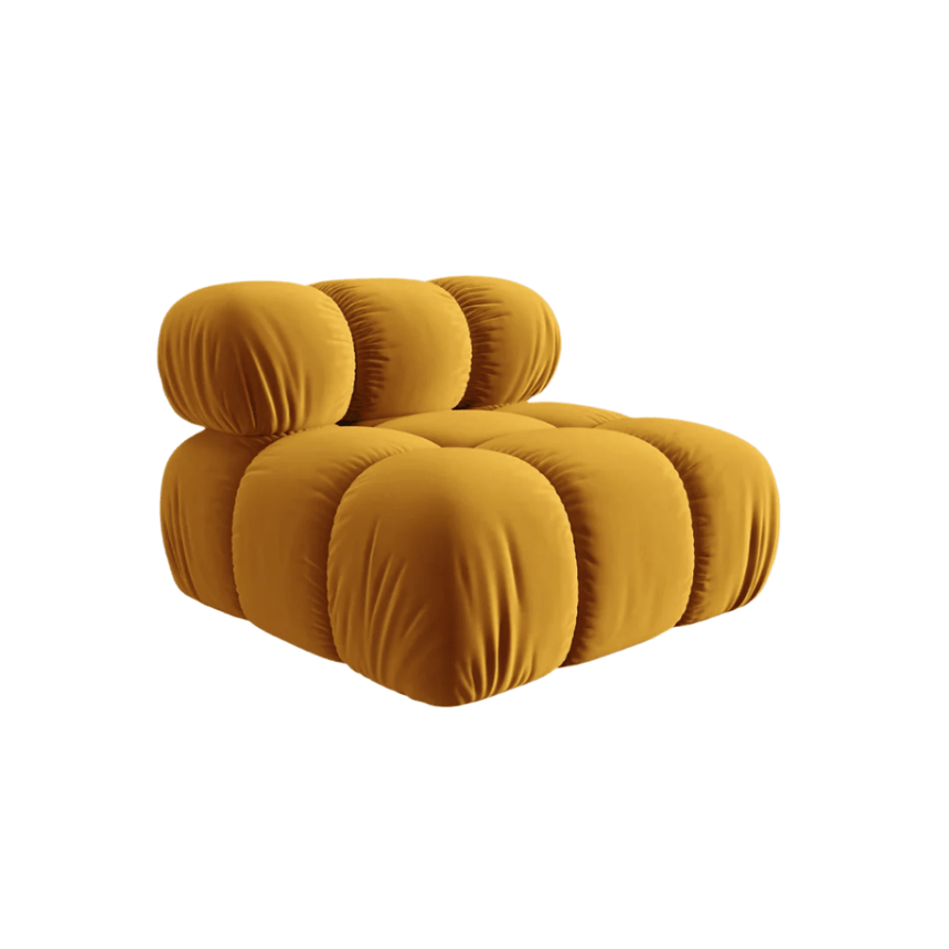 Bellis velvet armchair