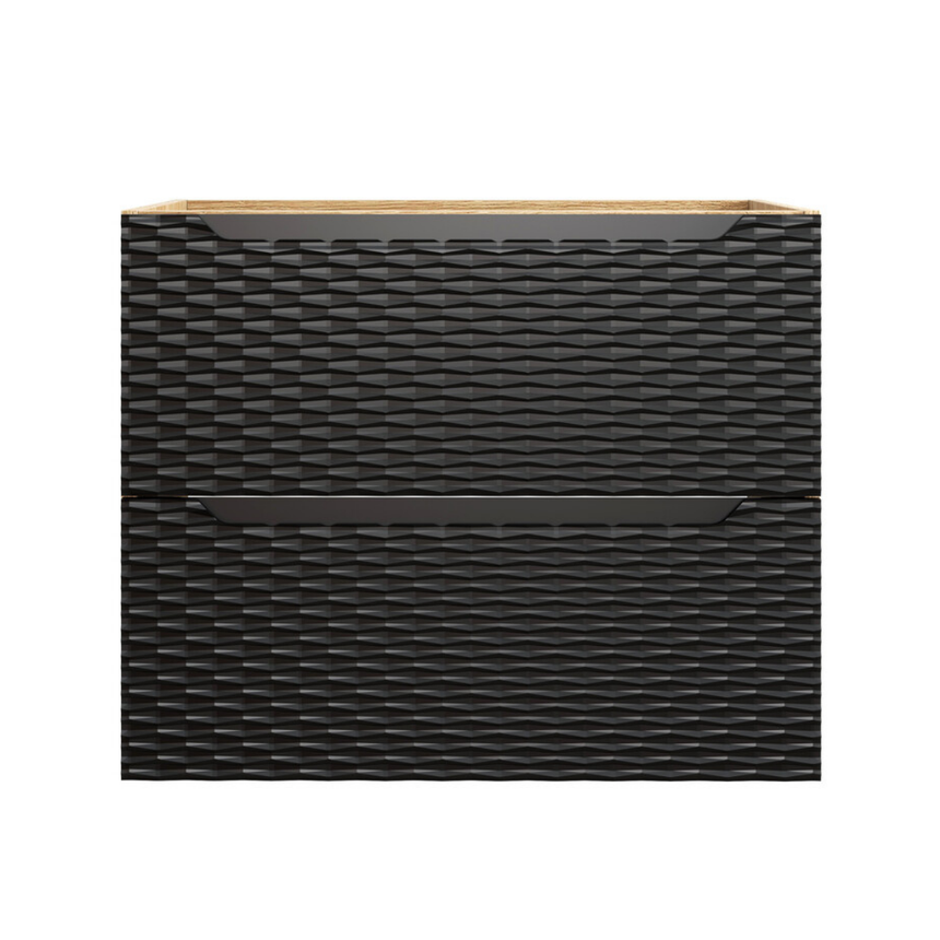 Baggy woven chenille pouf