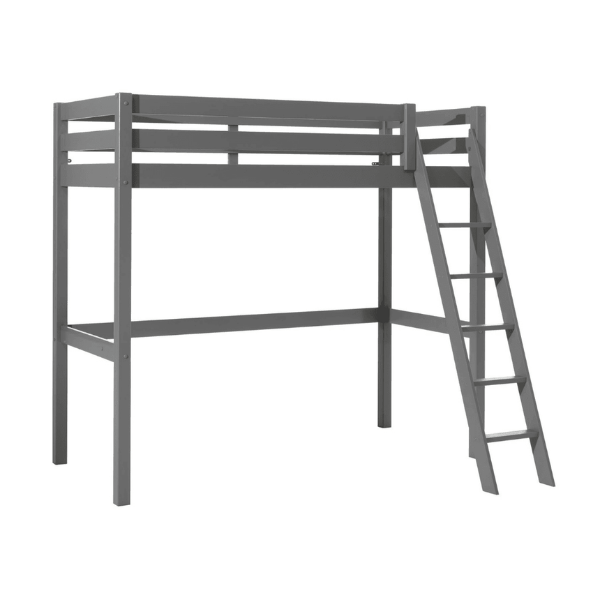 Pino MZ raised wooden children's bed, 90x200