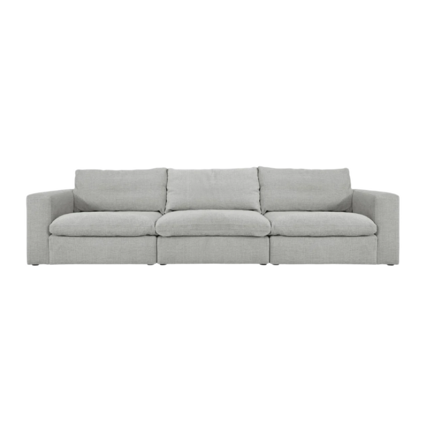 Lazy 5 személyes kordbársony kanapé