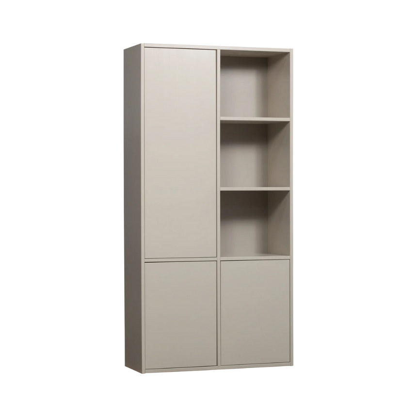 New Gravure 3-door wooden TV stand