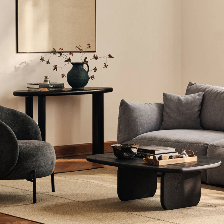 Noa wooden bedside table