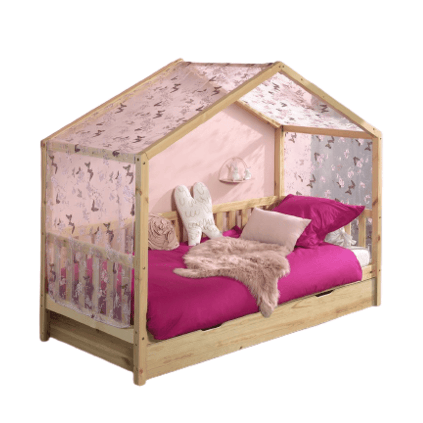 Dallas HK03 wooden house children's bed set
