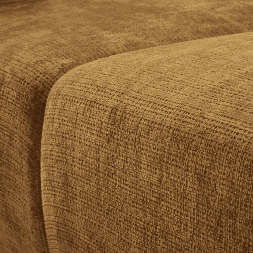 Cruz 3-seater chenille sofa