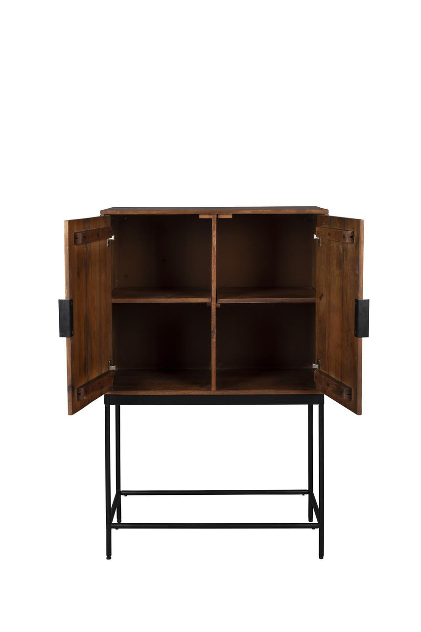 Saroo 2 ajtós, 2 fiókos fa kabinet kicsi-2