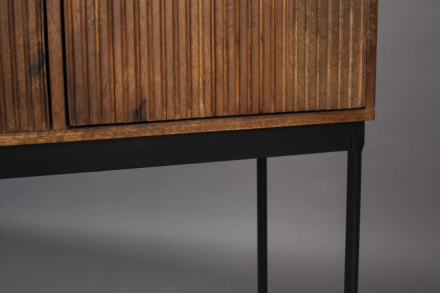 Saroo 2 ajtós, 2 fiókos fa kabinet kicsi-4