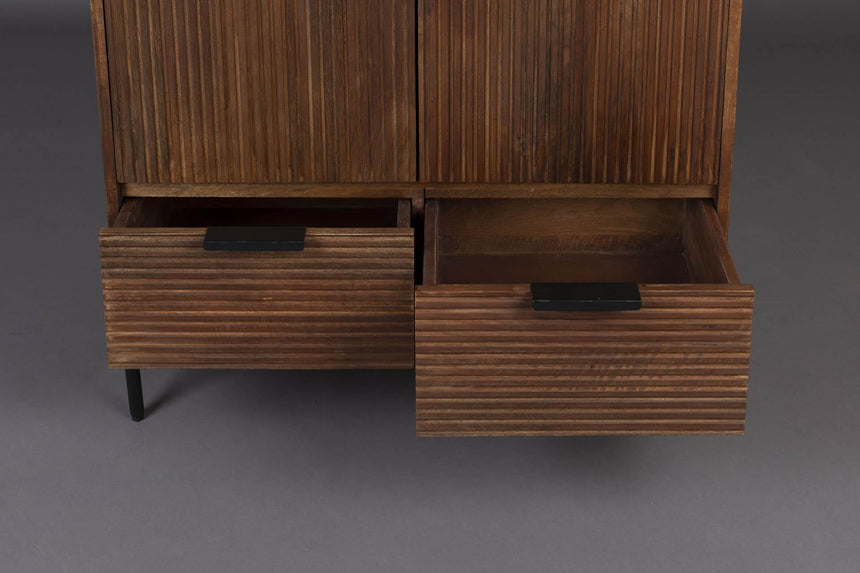 Saroo 2 ajtós, 2 fiókos fa kabinet nagy-2