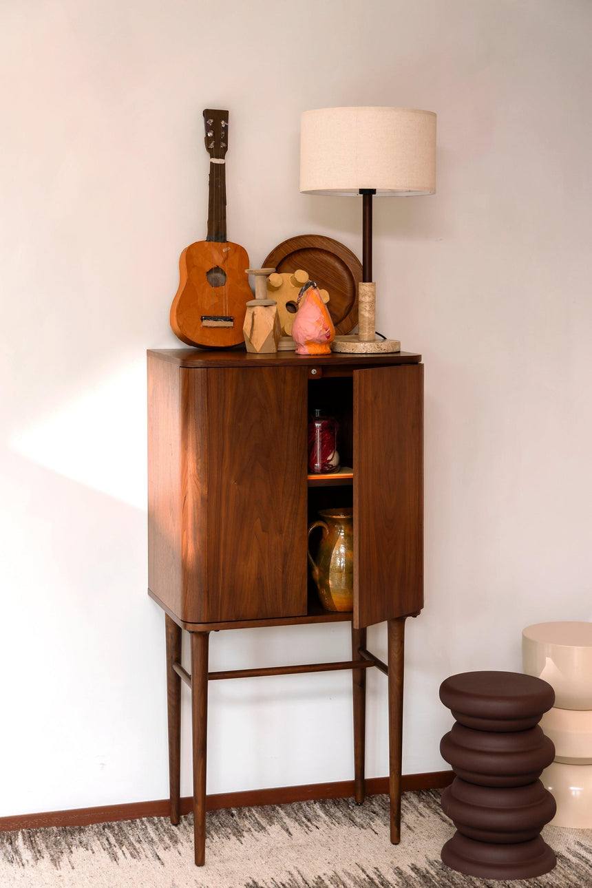 Morrison wood cabinet