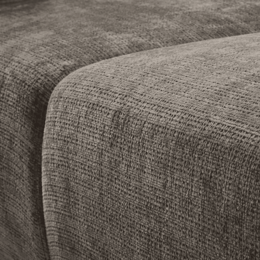 Cruz 3-seater chenille sofa