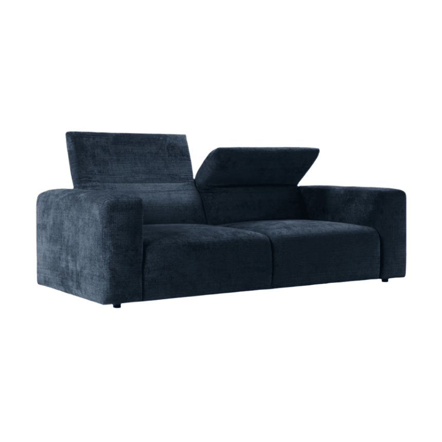 Cruz 3-seater chenille sofa