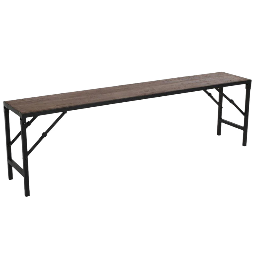 Factory wooden folding bench