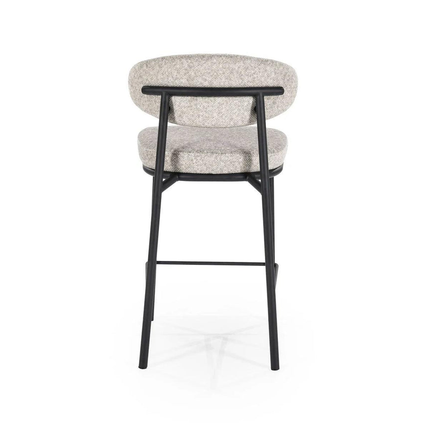 Jari fabric bar stool