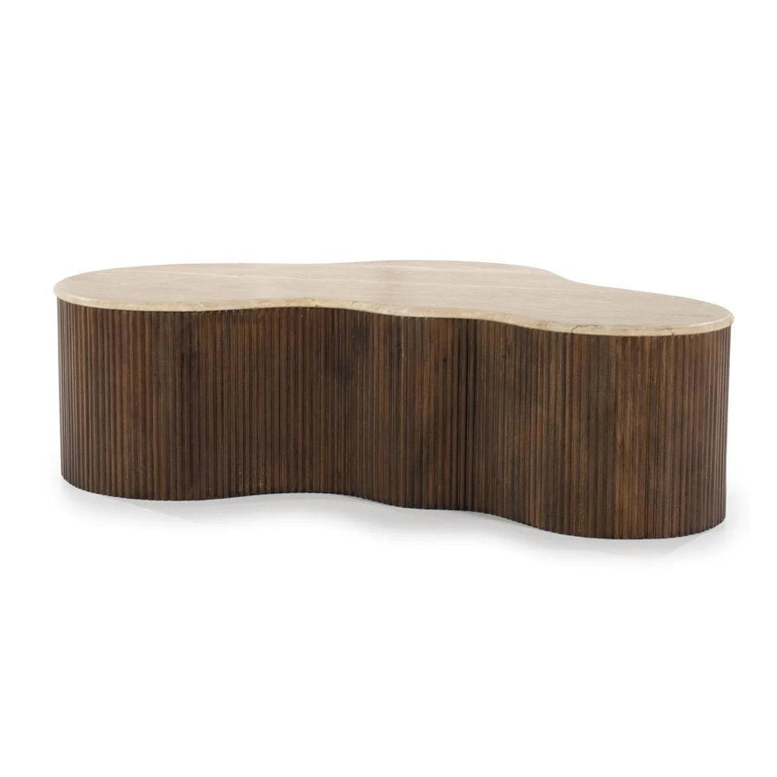 Mari limestone coffee table