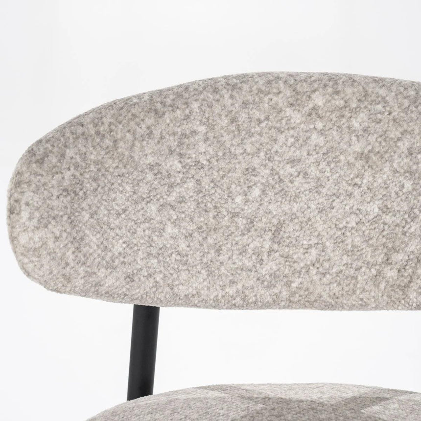 Jari fabric bar stool