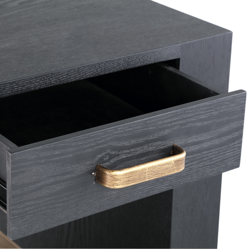 Noa wooden bedside table