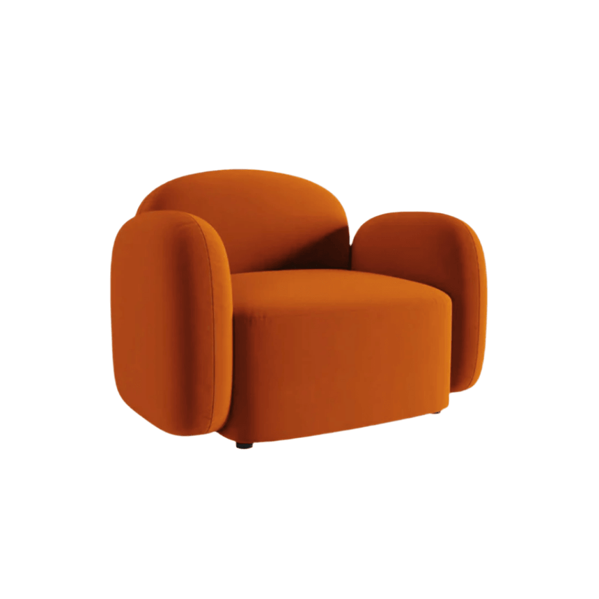Blair velvet armchair