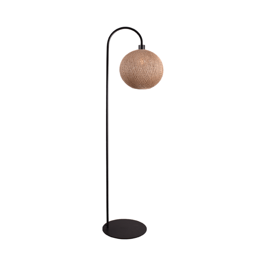 Corda fabric floor lamp