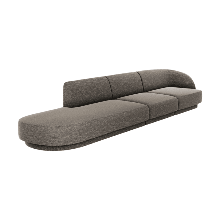 Miley 4 személyes balos zsenília kanapé