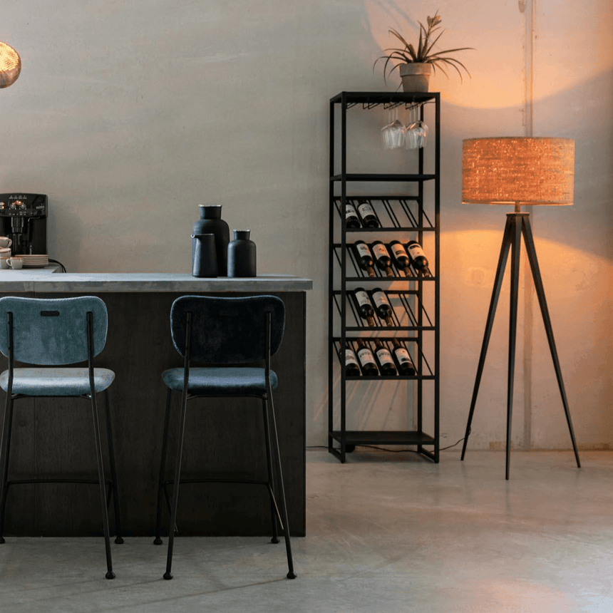 Cantor metal wine rack 48x180