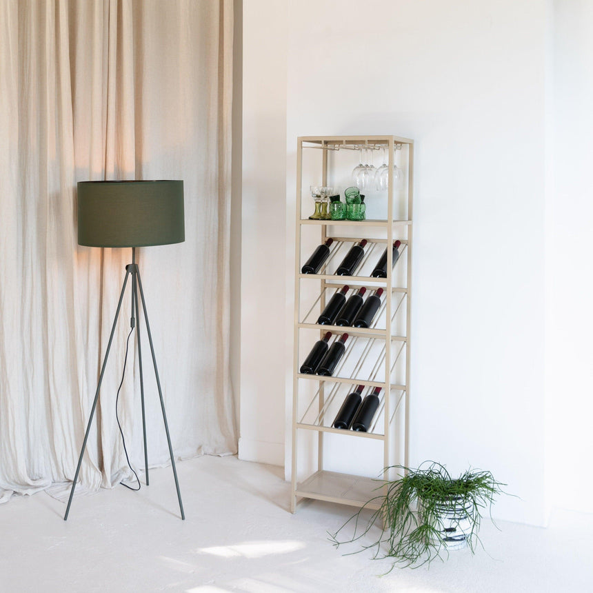 Cantor metal wine rack 48x180