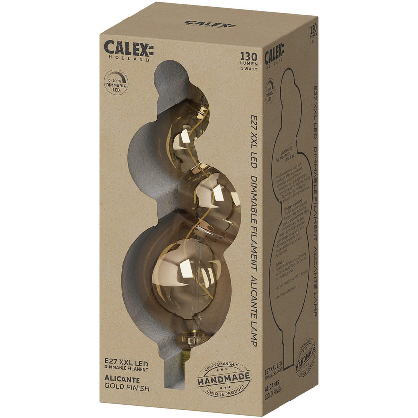 Alicante Gold izzó, LED E27-1