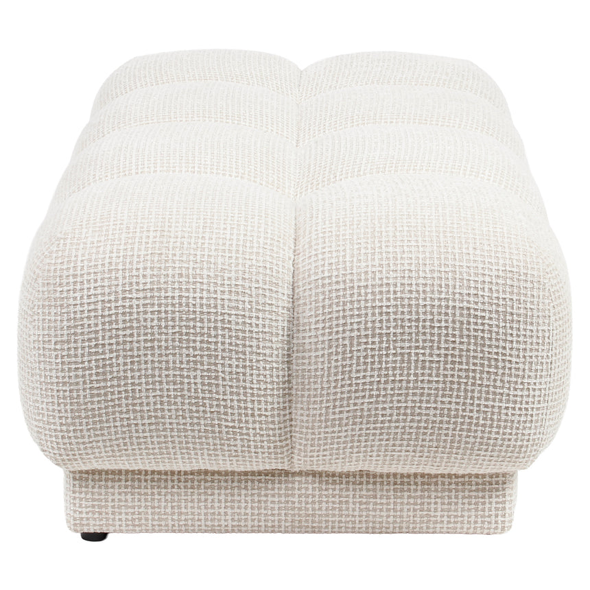 Noah puff és lábtartó – Kockás szövésű kárpitozással