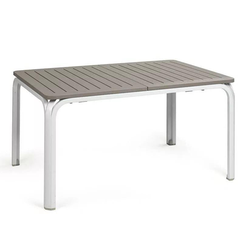 Nardi Alloro bővíthető PP kerti asztal 140x100 - Dutch Home