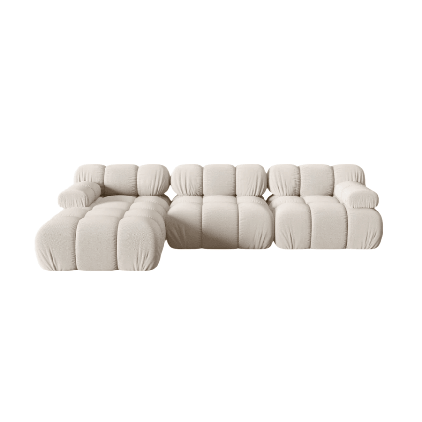Bellis left fabric corner sofa 282x155