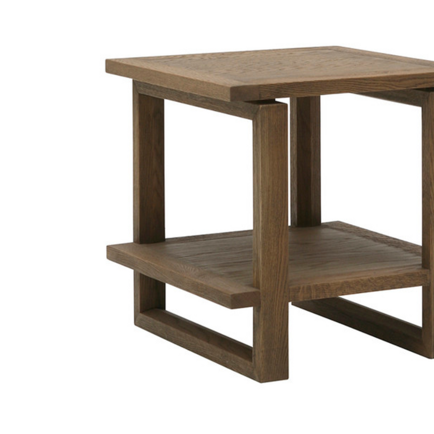Noa wooden bedside table