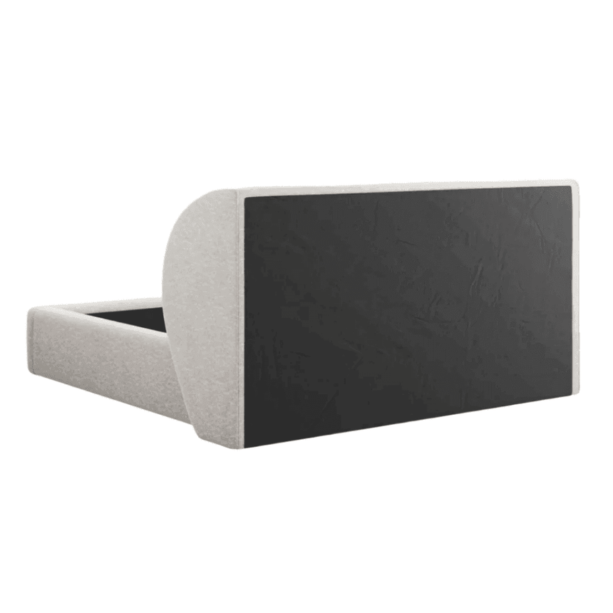 Miley chenille bed frame 200x200