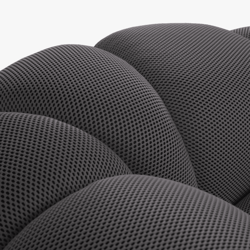 Diana 4-seater fabric sofa