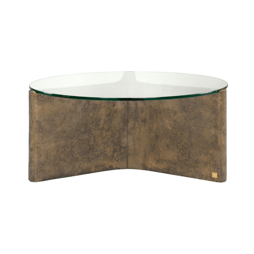 Yenn üveg dohányzóasztal