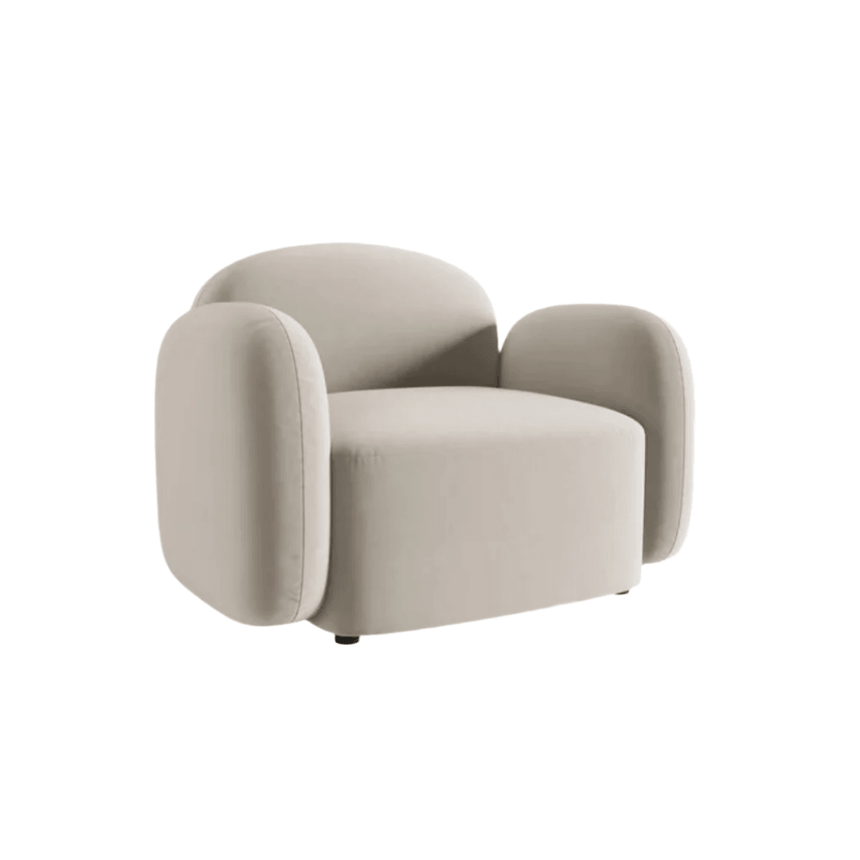 Blair velvet armchair
