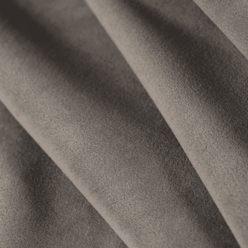 Jodie U alakú bársony kanapé jobb sarokelemmel