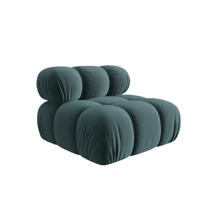 Bellis velvet armchair