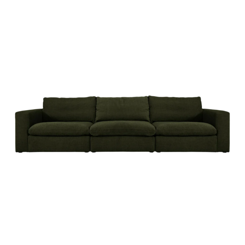 Lazy 5 személyes kordbársony kanapé